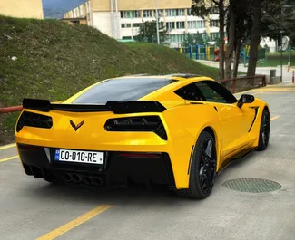 Benzine motor van 6,2L van Chevrolet Corvette 2015 te huur in Tbilisi.