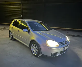 Autohuur Volkswagen Golf 5 #10083 Handmatig op de luchthaven van Tirana, uitgerust met 2,0L motor ➤ Van Kristi in Albanië.