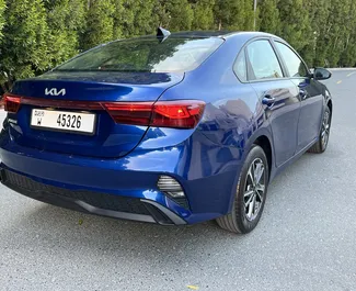 Autohuur Kia Forte 2022 in in de VAE, met Benzine brandstof en 150 pk ➤ Vanaf 115 AED per dag.