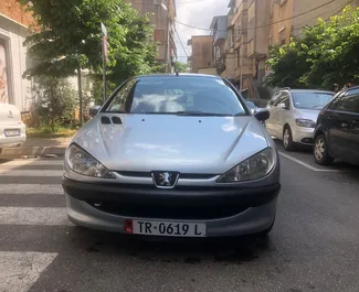 Autohuur Peugeot 206 #9932 Handmatig in Tirana, uitgerust met 1,2L motor ➤ Van Erand in Albanië.