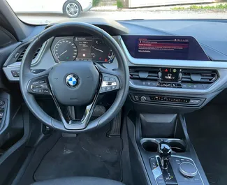 BMW 116d 2023 beschikbaar voor verhuur in Rafailovici, met een kilometerlimiet van onbeperkt.