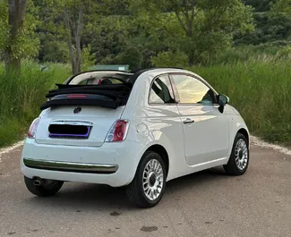 Autohuur Fiat 500 Cabrio #10437 Handmatig in Budva, uitgerust met 1,2L motor ➤ Van Luka in Montenegro.