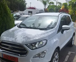 Vooraanzicht van een huurauto Ford Eco Sport in Larnaca, Cyprus ✓ Auto #9521. ✓ Transmissie Automatisch TM ✓ 1 beoordelingen.