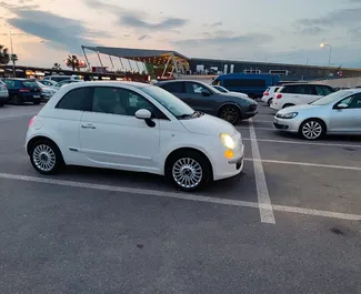 Autohuur Fiat 500 #10592 Handmatig in Tirana, uitgerust met 1,2L motor ➤ Van Oltjon in Albanië.