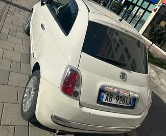 Autohuur Fiat 500 2010 in in Albanië, met Benzine brandstof en 69 pk ➤ Vanaf 22 EUR per dag.