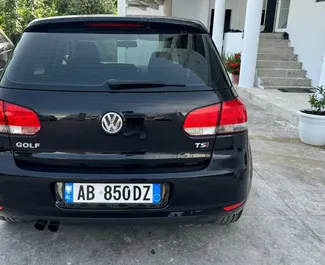 Verhuur Volkswagen Golf 6. Economy, Comfort Auto te huur in Albanië ✓ Borg van Borg van 100 EUR ✓ Verzekeringsmogelijkheden TPL, FDW, Buitenland.