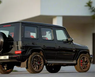 Autohuur Mercedes-Benz G63 AMG 2022 in in de VAE, met Benzine brandstof en 650 pk ➤ Vanaf 1800 AED per dag.