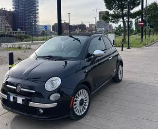 Autohuur Fiat 500 Cabrio 2014 in in Albanië, met Gas brandstof en 90 pk ➤ Vanaf 35 EUR per dag.