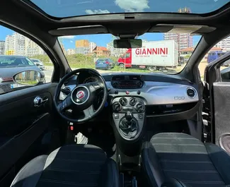 Verhuur Fiat 500. Economy, Comfort Auto te huur in Albanië ✓ Borg van Borg van 100 EUR ✓ Verzekeringsmogelijkheden TPL.