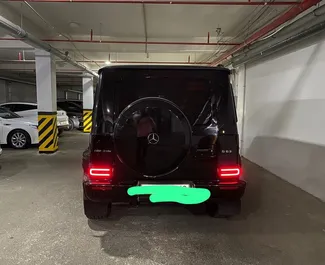 Autohuur Mercedes-Benz G63 AMG 2022 in in Azerbeidzjan, met Benzine brandstof en 610 pk ➤ Vanaf 1178 AZN per dag.