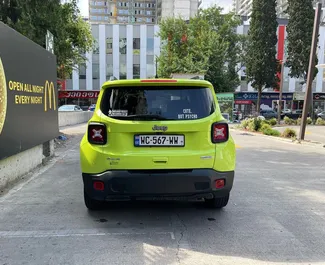 Verhuur Jeep Renegade. Economy, Comfort, Crossover Auto te huur in Georgië ✓ Borg van Borg van 270 GEL ✓ Verzekeringsmogelijkheden TPL, CDW.