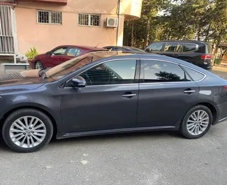 Verhuur Toyota Avalon. Comfort, Premium Auto te huur in Georgië ✓ Borg van Zonder Borg ✓ Verzekeringsmogelijkheden TPL.