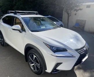 Vooraanzicht van een huurauto Lexus NX in Tbilisi, Georgië ✓ Auto #10733. ✓ Transmissie Automatisch TM ✓ 0 beoordelingen.