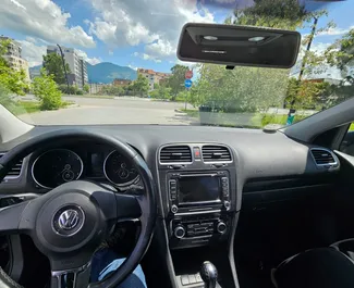 Verhuur Volkswagen Golf 6. Economy, Comfort Auto te huur in Albanië ✓ Borg van Borg van 200 EUR ✓ Verzekeringsmogelijkheden CDW, SCDW, Buitenland.