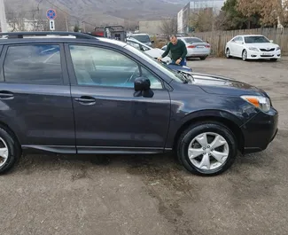 Verhuur Subaru Forester. Comfort, SUV, Crossover Auto te huur in Georgië ✓ Borg van Borg van 200 GEL ✓ Verzekeringsmogelijkheden TPL, CDW, SCDW, Passagiers, Diefstal, Jonge.