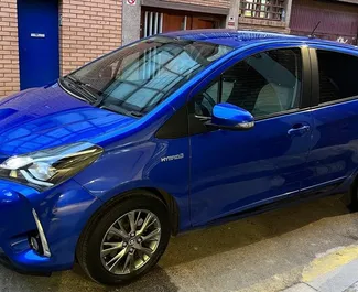 Verhuur Toyota Yaris. Economy, Comfort Auto te huur in Spanje ✓ Borg van Borg van 400 EUR ✓ Verzekeringsmogelijkheden TPL, Diefstal, Buitenland.