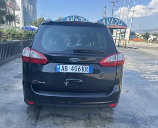 Autohuur Ford C-Max Grand #11068 Handmatig op de luchthaven van Tirana, uitgerust met 1,6L motor ➤ Van Enrigen in Albanië.