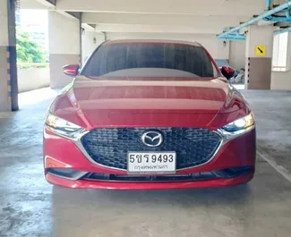 Autohuur Mazda 3 #11204 Automatisch op luchthaven Bangkok Suvarnabhumi, uitgerust met L motor ➤ Van Worawut in Thailand.