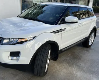 Vooraanzicht van een huurauto Land Rover Range Rover Evoque in Valencia, Spanje ✓ Auto #11212. ✓ Transmissie Automatisch TM ✓ 0 beoordelingen.