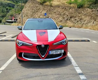 Autohuur Alfa Romeo Stelvio Quadrifoglio #11484 Automatisch in Tbilisi, uitgerust met 2,9L motor ➤ Van Evgenii in Georgië.