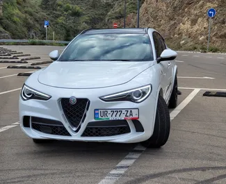 Autohuur Alfa Romeo Stelvio Quadrifoglio #11483 Automatisch in Tbilisi, uitgerust met 2,9L motor ➤ Van Evgenii in Georgië.