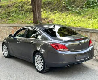 Vooraanzicht van een huurauto Opel Insignia in Durrës, Albanië ✓ Auto #11531. ✓ Transmissie Handmatig TM ✓ 0 beoordelingen.