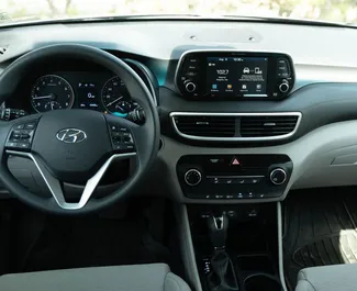 Verhuur Hyundai Tucson. Economy, Comfort, SUV, Crossover Auto te huur in de VAE ✓ Borg van Borg van 2000 AED ✓ Verzekeringsmogelijkheden TPL, SCDW.