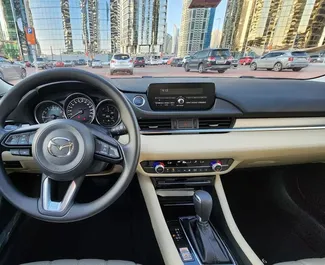 Verhuur Mazda 6. Comfort, Premium Auto te huur in de VAE ✓ Borg van Borg van 2000 AED ✓ Verzekeringsmogelijkheden TPL, SCDW.