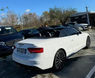 Verhuur Audi A5 Cabrio. Premium, Luxe, Cabriolet Auto te huur in Albanië ✓ Borg van Zonder Borg ✓ Verzekeringsmogelijkheden TPL, CDW, SCDW, Diefstal, Buitenland, Jonge.