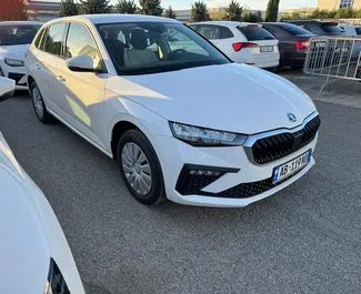 Autohuur Skoda Scala #11518 Handmatig op de luchthaven van Tirana, uitgerust met 1,0L motor ➤ Van Leonard in Albanië.