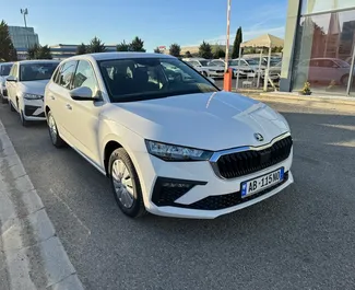 Autohuur Skoda Scala #11519 Handmatig op de luchthaven van Tirana, uitgerust met 1,0L motor ➤ Van Leonard in Albanië.