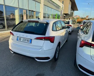 Autohuur Skoda Scala 2024 in in Albanië, met Benzine brandstof en  pk ➤ Vanaf 13 EUR per dag.