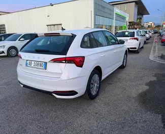 Verhuur Skoda Scala. Comfort Auto te huur in Albanië ✓ Borg van Borg van 200 EUR ✓ Verzekeringsmogelijkheden TPL, CDW, Buitenland.