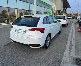 Autohuur Skoda Scala 2024 in in Albanië, met Benzine brandstof en  pk ➤ Vanaf 25 EUR per dag.