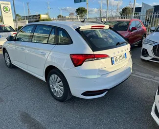 Verhuur Skoda Scala. Comfort Auto te huur in Albanië ✓ Borg van Borg van 200 EUR ✓ Verzekeringsmogelijkheden TPL, CDW, Buitenland.