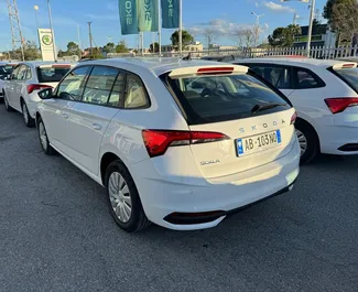 Verhuur Skoda Scala. Comfort Auto te huur in Albanië ✓ Borg van Borg van 200 EUR ✓ Verzekeringsmogelijkheden TPL, CDW, Buitenland.