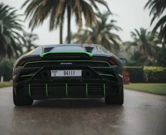 Autohuur Lamborghini Huracan Coupe #11344 Automatisch in Dubai, uitgerust met 5,2L motor ➤ Van Andrei in de VAE.