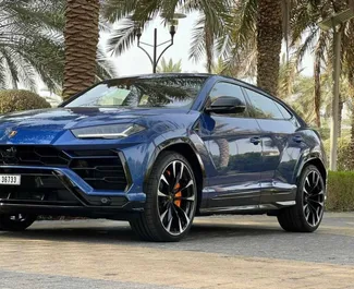 Benzine motor van 4,0L van Lamborghini Urus 2023 te huur in Dubai.