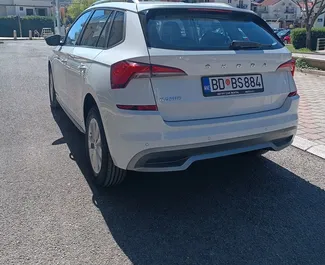 Vooraanzicht van een huurauto Skoda Kamiq in Budva, Montenegro ✓ Auto #11406. ✓ Transmissie Automatisch TM ✓ 0 beoordelingen.