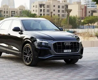 Autohuur Audi Q8 #11557 Automatisch op de internationale luchthaven van Dubai, uitgerust met L motor ➤ Van Feruzkhon in de VAE.