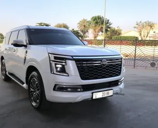 Autohuur Nissan Patrol #11559 Automatisch op de internationale luchthaven van Dubai, uitgerust met L motor ➤ Van Feruzkhon in de VAE.
