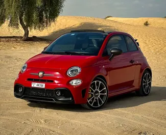 Autohuur Abarth 695 Cabrio 2024 in in de VAE, met Benzine brandstof en 185 pk ➤ Vanaf 265 AED per dag.