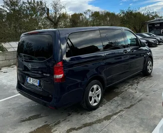 Verhuur Mercedes-Benz Vito. Comfort, Premium, Minivan Auto te huur in Albanië ✓ Borg van Zonder Borg ✓ Verzekeringsmogelijkheden TPL, CDW, SCDW, Buitenland, Jonge.