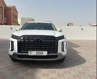 Verhuur Hyundai Palisade. Comfort, Premium, Crossover Auto te huur in de VAE ✓ Borg van Borg van 500 AED ✓ Verzekeringsmogelijkheden TPL, SCDW, Diefstal.