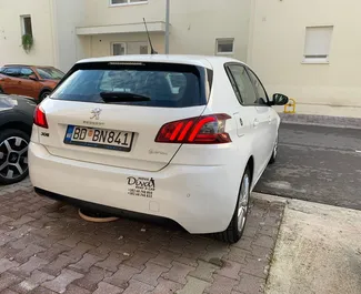 Peugeot 308 2020 beschikbaar voor verhuur in Budva, met een kilometerlimiet van onbeperkt.