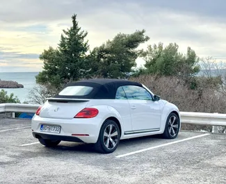 Verhuur Volkswagen Beetle Cabrio. Economy, Comfort, Cabriolet Auto te huur in Montenegro ✓ Borg van Borg van 200 EUR ✓ Verzekeringsmogelijkheden TPL, CDW, SCDW, Buitenland.