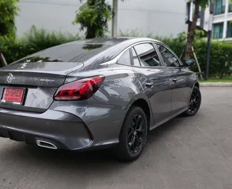 Autohuur MG 5 #11819 Automatisch op luchthaven Bangkok Don Muang, uitgerust met L motor ➤ Van Terdsak in Thailand.