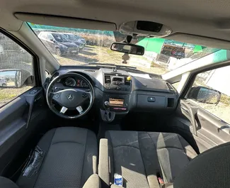 Verhuur Mercedes-Benz Vito 116. Comfort, Premium, Minivan Auto te huur in Albanië ✓ Borg van Borg van 100 EUR ✓ Verzekeringsmogelijkheden TPL, FDW, Diefstal, Buitenland.