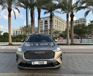 Vooraanzicht van een huurauto Haval H6 in Dubai, Verenigde Arabische Emiraten ✓ Auto #11415. ✓ Transmissie Automatisch TM ✓ 0 beoordelingen.
