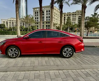 Autohuur MG 5/GT #11416 Automatisch in Dubai, uitgerust met 1,5L motor ➤ Van Romuald in de VAE.
